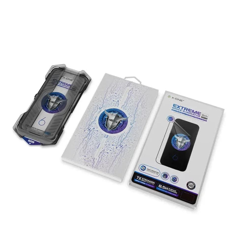 Pelicula X-ONE Extreme 6ª Geração Para iPhone 17 Pro Max Com 6 Meses de Garantia de Tela.