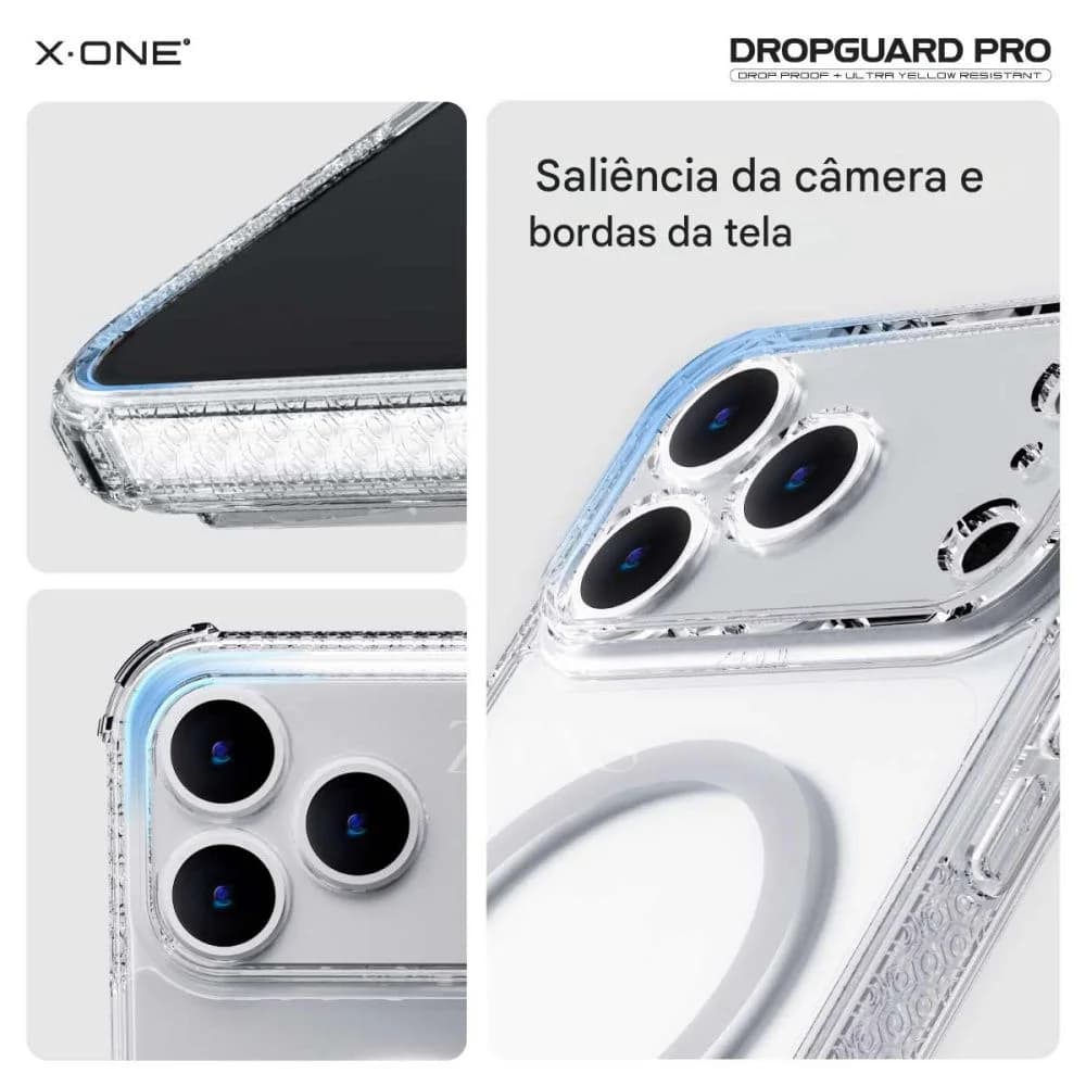 Capa X-ONE Dropguard Pro Com Magsafe Para iPhone 17 Pro Max