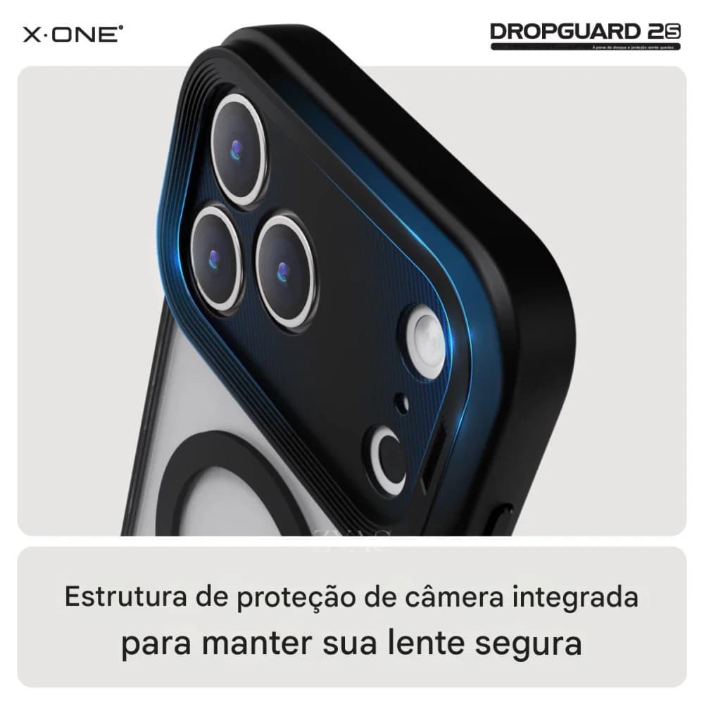 Capa Magsafe X-ONE Dropguard 2.0 Para iPhone 17 Pro Max