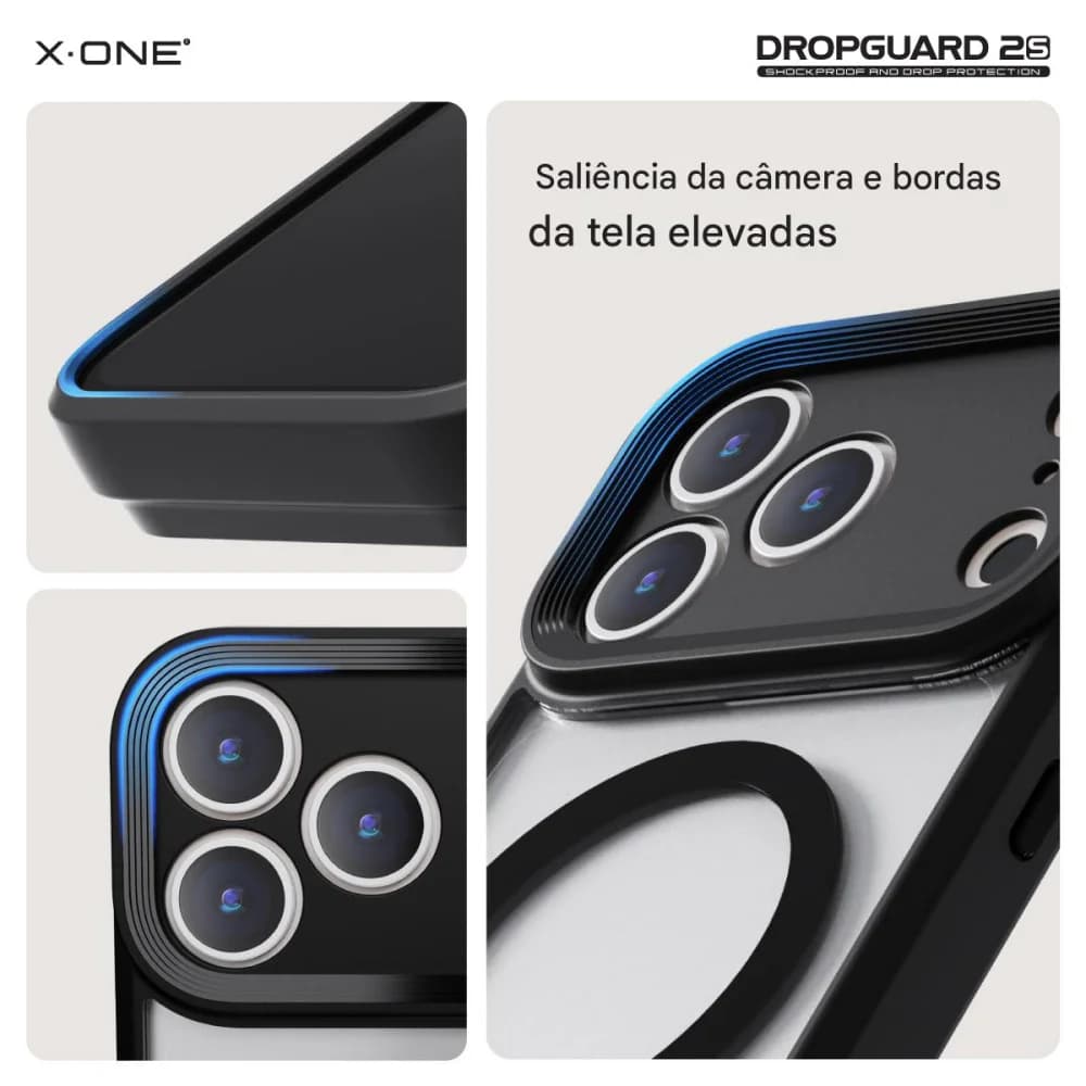 Capa Magsafe X-ONE Dropguard 2.0 Para iPhone 17 Pro Max