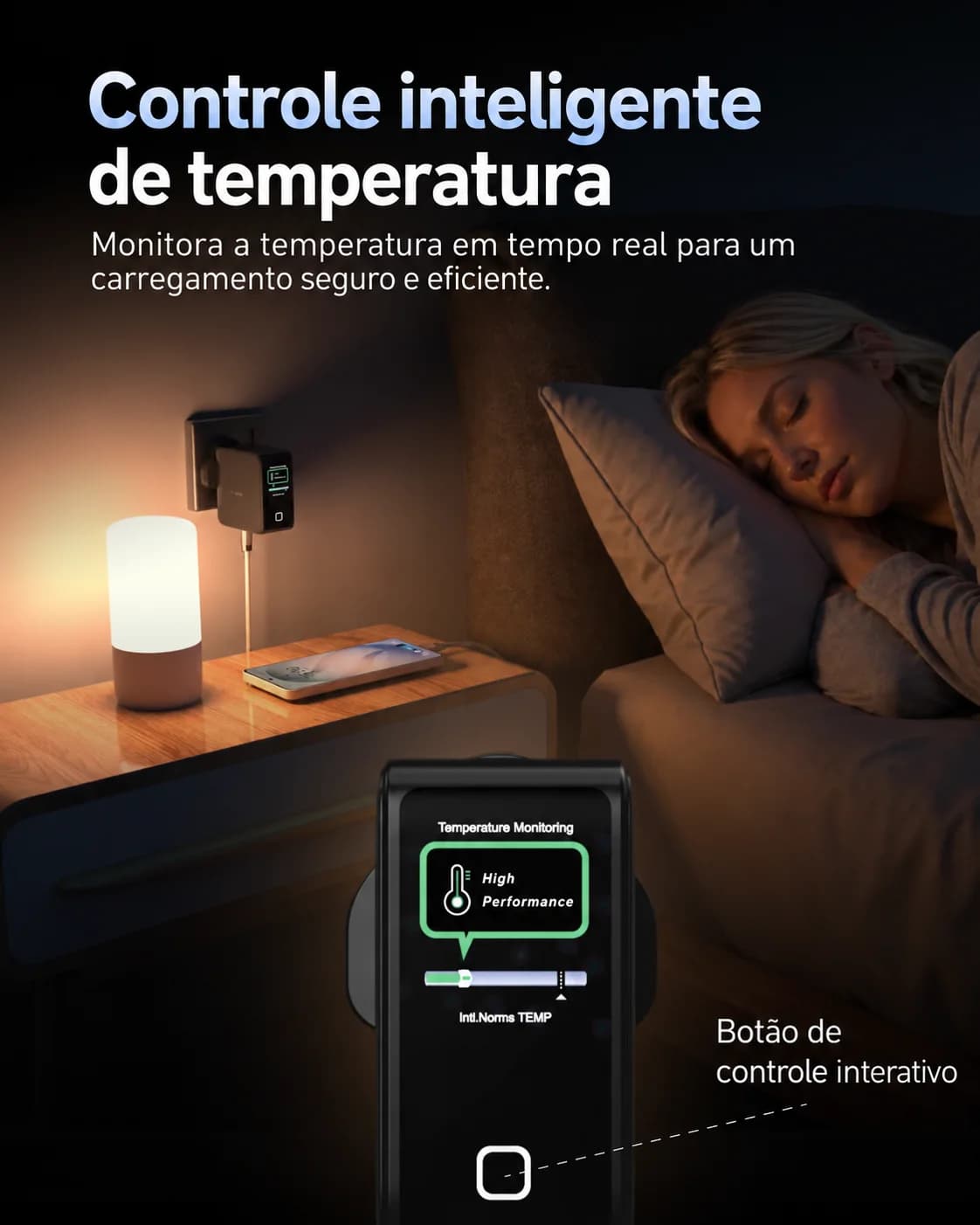Carregador X-ONE Charge Pro 140W GaN com Display