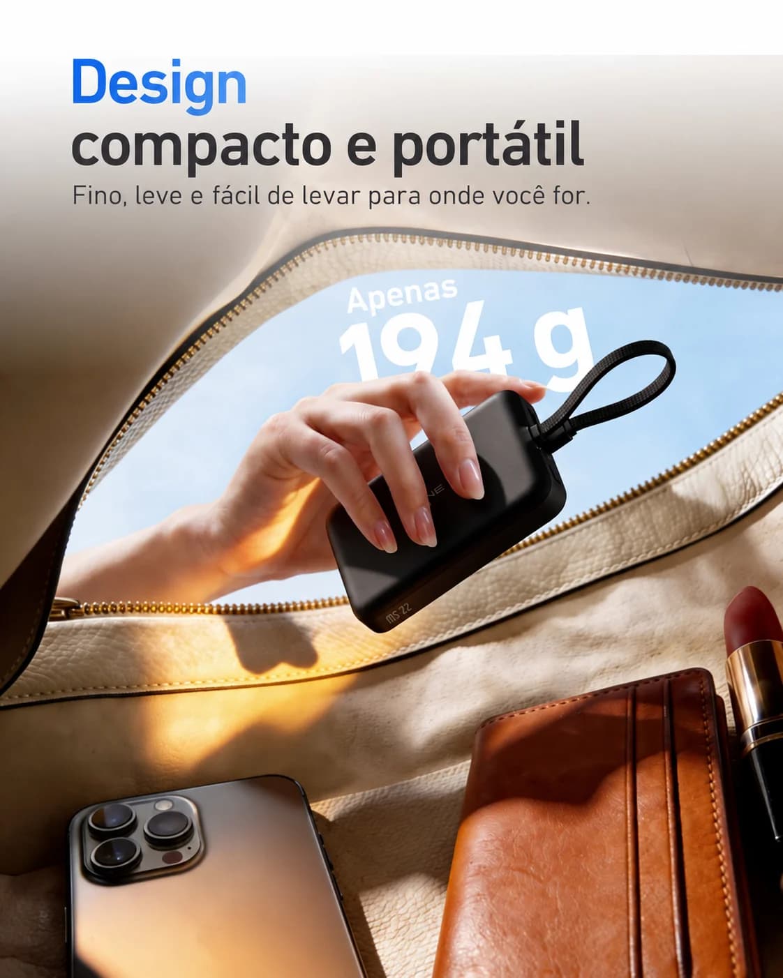 Carregador Portátil X-ONE Orbit MagCharge 10.000 mAh