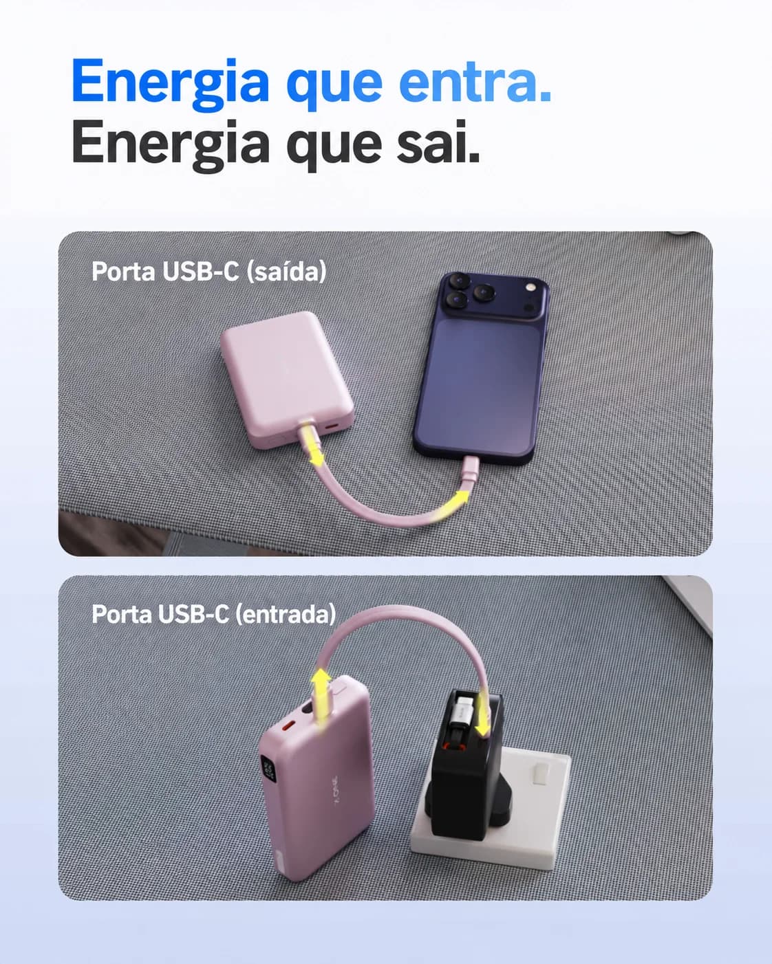 Carregador Portátil X-ONE Orbit MagCharge 10.000 mAh