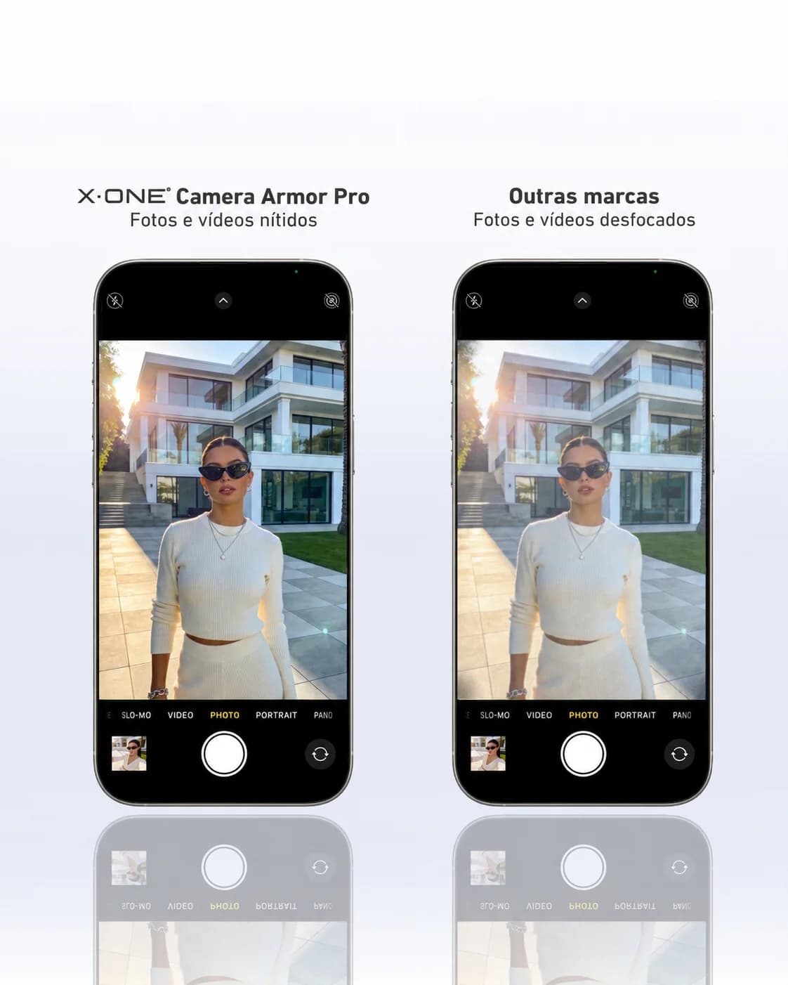 Camera Armor Pro X-ONE em Safira para iPhone 18 Pro / Pro Max
