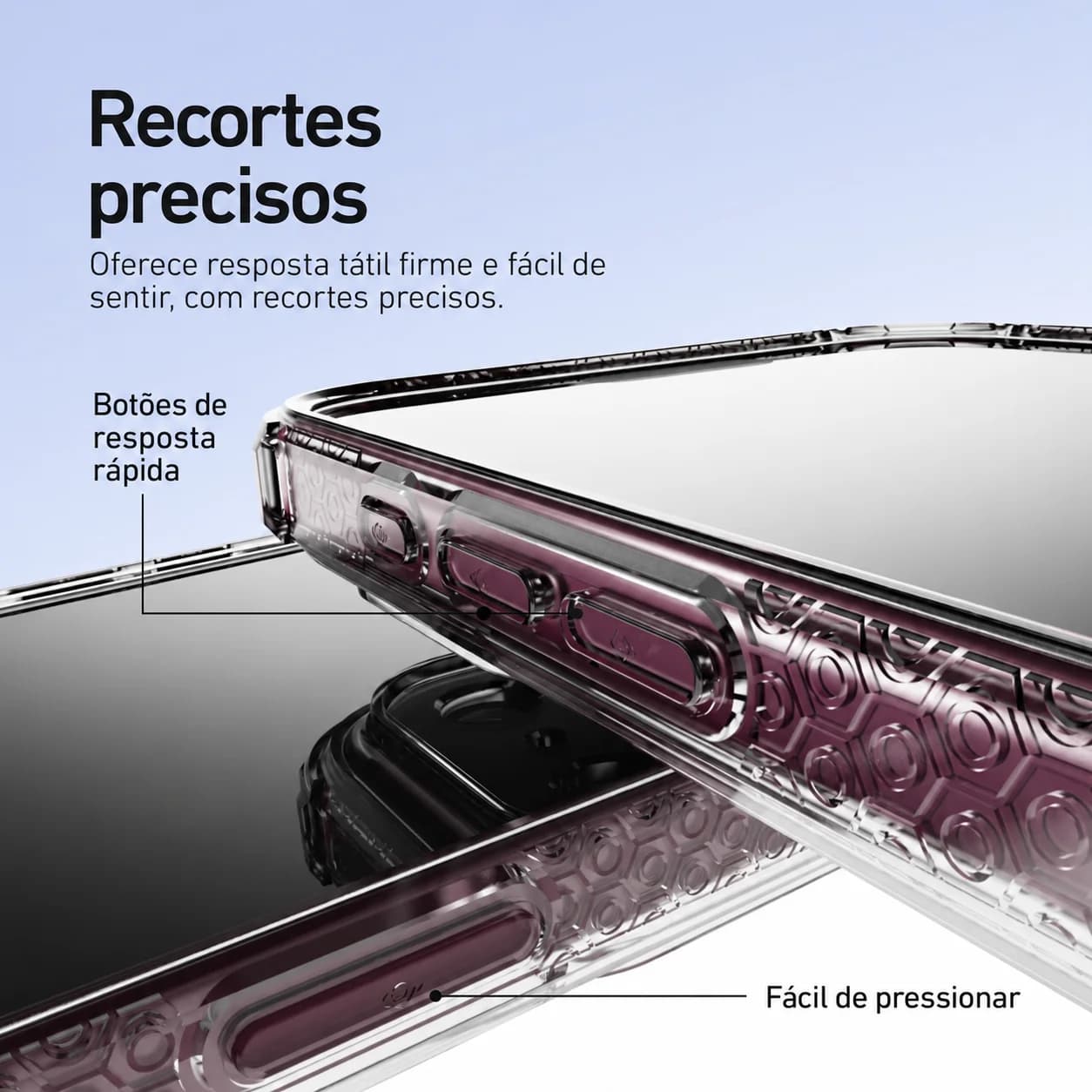 Capa Dropguard Pro com EnduraClear™ para iPhone 18 Pro Max