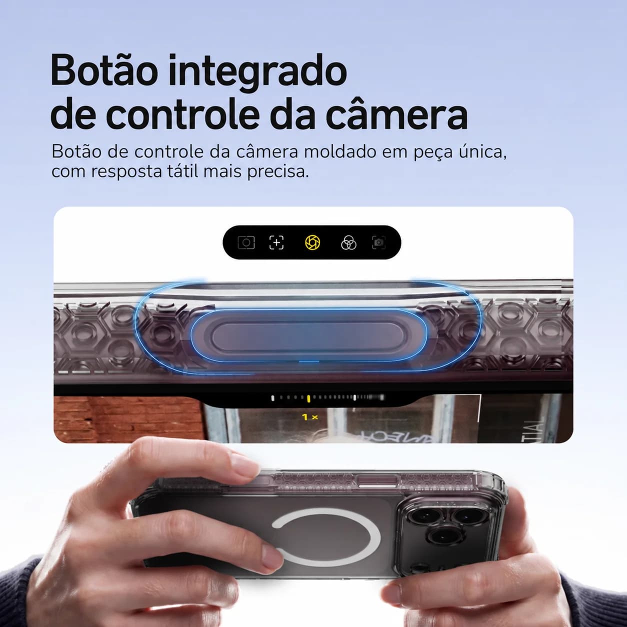 Capa Dropguard Pro com EnduraClear™ para iPhone 18 Pro Max