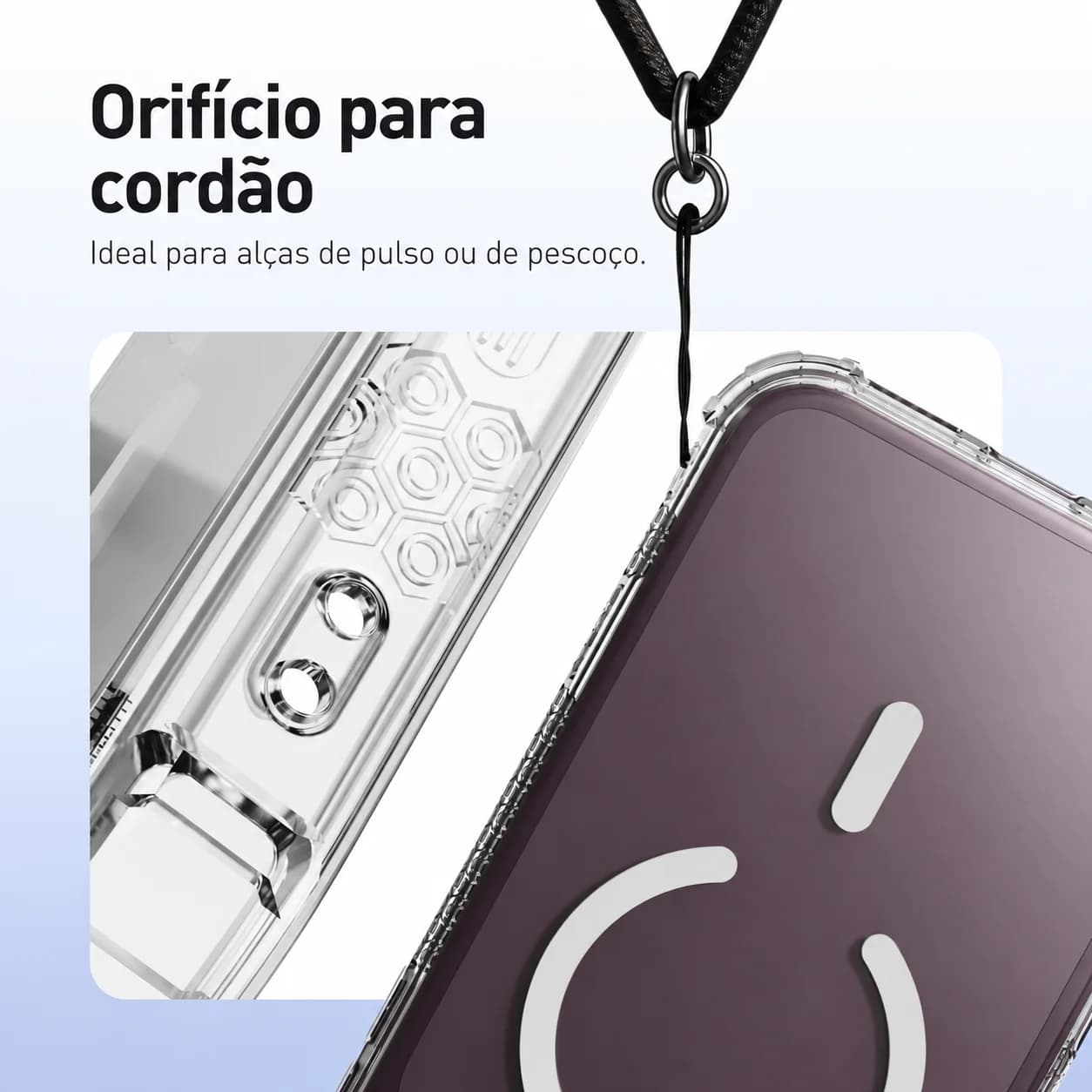 Capa Dropguard Pro com EnduraClear™ para iPhone 18 Pro Max