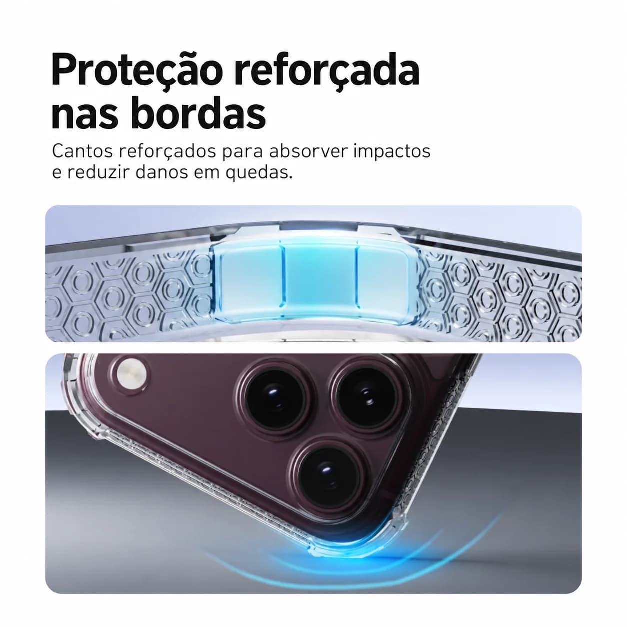 Capa Dropguard Pro com EnduraClear™ para iPhone 18 Pro Max