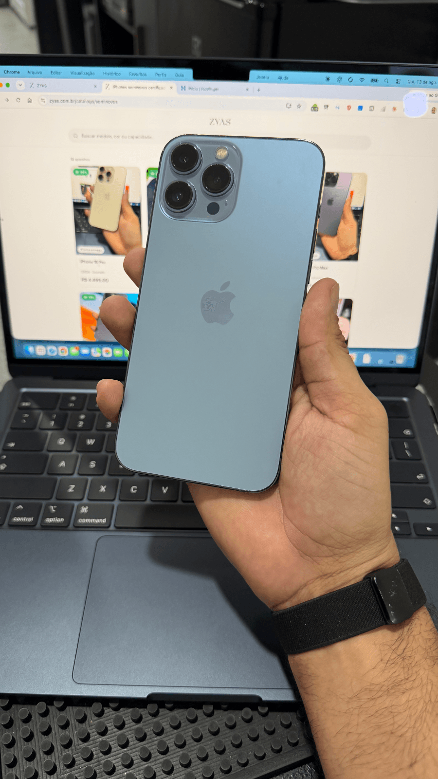 iPhone 13 Pro Max - 256GB - Azul