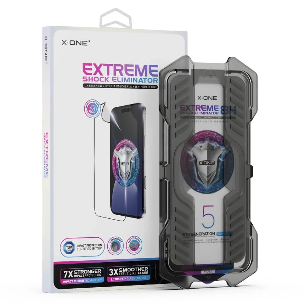 Película de Tela X-ONE 5ª Geração Para iPhone 17 Pro Max - Fosca