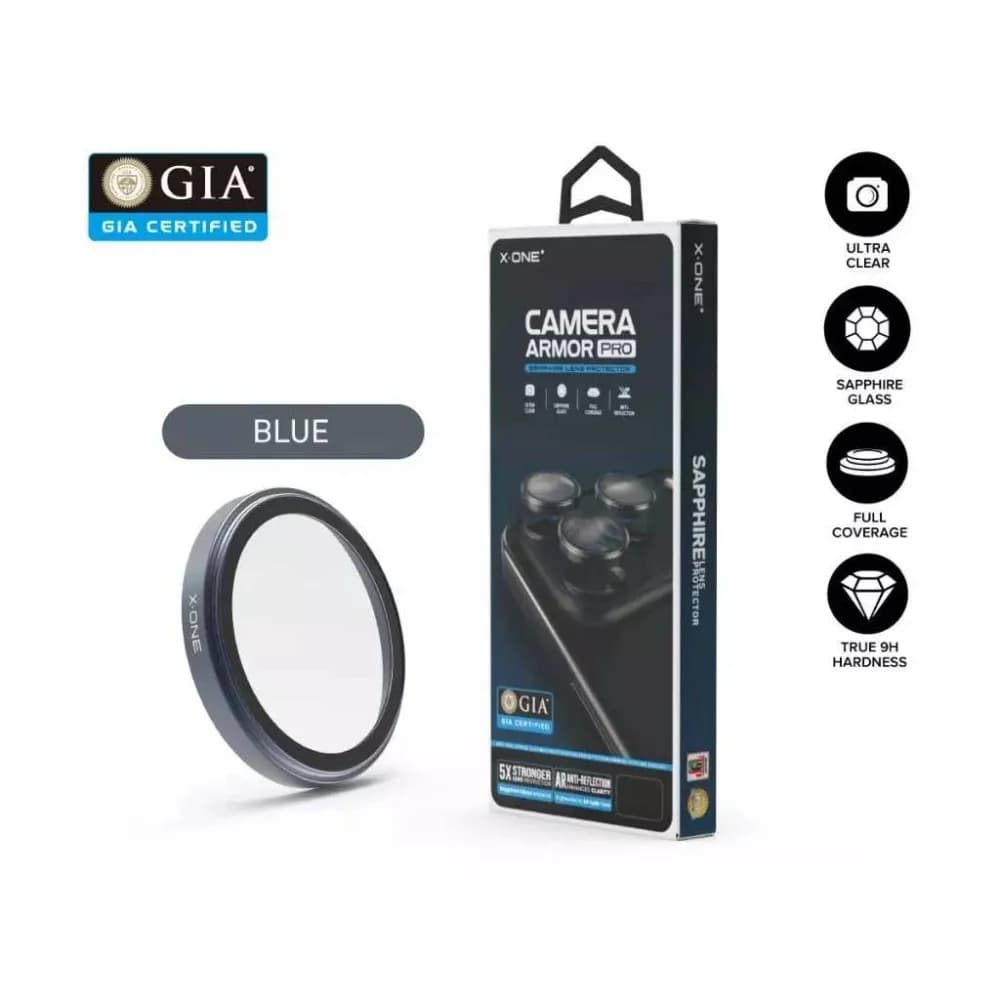 Camera Armor Pro X-ONE Para iPhone 17 Pro / 17 Pro Max - Azul