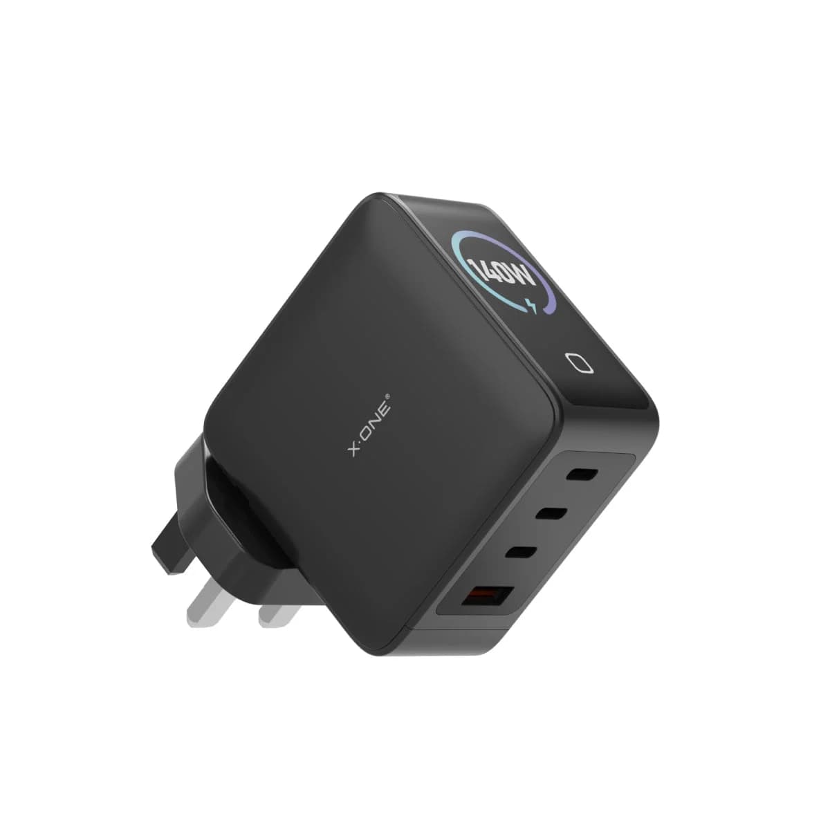 Carregador X-ONE Charge Pro 140W GaN com Display